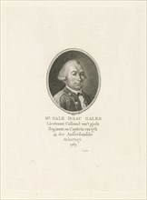 Portrait of Isaac Gale Gales, FranÃ§ois Joseph Pfeiffer (I), 1787