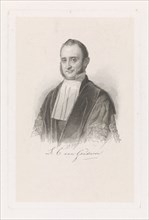 Portrait of Louis Christiaan van Goudoever, Johann Wilhelm Kaiser (I), 1823 - 1900