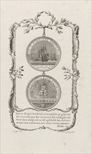 Medal in honor of Gerardus Oorthuys, captain of the frigate Den Briel, Noach van der Meer (II),