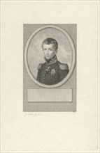 Portrait of Frederick, Prince of the Netherlands, Jacob Ernst Marcus, Charles Howard Hodges, 1816