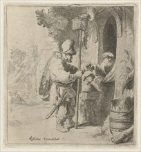 The rat poison seller, Anonymous, Rembrandt Harmensz. van Rijn, Claes Jansz. Visscher (II), 1632 -