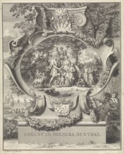 Allegory on the occasion of the marriage of Jacob Alewijn Ghijzen and Perina Vorsterman, Bernard