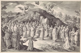 Ascension of Christ, Nicolaes de Bruyn, 1613