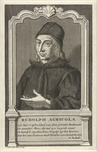 Portrait of Rudolf Agricola, Adolf van der Laan, 1694 - 1755