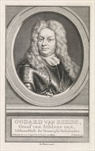 Portrait of Godard van Reede, Jacob Houbraken, Isaak Tirion, 1749 - 1759