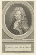 Portrait of Bruno van der Dussen, print maker: Lambertus Antonius Claessens, c. 1792 - c. 1808