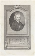 Portrait of Alexander physician Balthasar, Barent de Bakker, 1762 - 1804