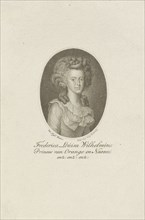 Portrait of Louise, Princess of Orange-Nassau, Hendrik Roosing, Johannes Francois Jacobs de Age,