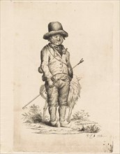 Young Shepherd, Monogrammist DF (graveur), 1819
