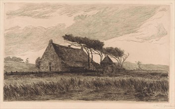 House in the dunes at Katwijk, The Netherlands, Carel Nicolaas Storm van 's-Gravesande, 1869 - 1902