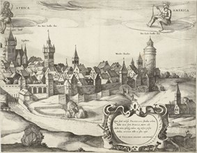 Nuremberg, Germany sheet 2, Dirk Eversen Lons, Nicolaes Visscher I, Nicolaes Visscher I 1666