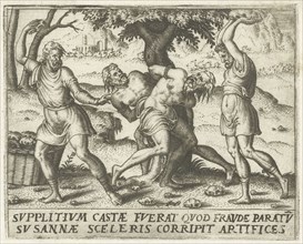 Stoning of the Elders, Abraham de Bruyn, 1570