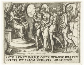 Susanna for judges, Abraham de Bruyn, 1570