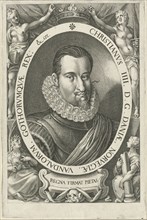 Portrait of King Christian IV of Denmark and Norway, Jan Harmensz. Muller, Remmert Petersen, 1604 -