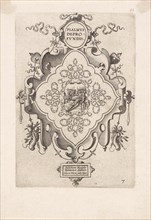 The Cross, Hieronymus Wierix, Melchior Model, Pierre Firens, 1608
