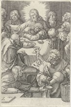Last Supper, Jan Harmensz. Muller, 1613 - 1622