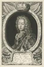 Portrait of Victor Amadeus II, Duke of Savoy, Pieter van Gunst, 1675 - 1731