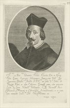 Portrait of Fabius Chisius, Pieter Holsteyn (II), in or after 1648 - 1673