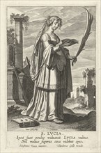 H Lucia, Cornelis Galle (I), Theodoor Galle, 1596 - 1633