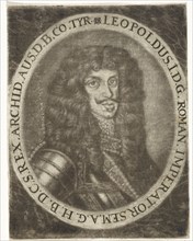 Portrait of Emperor Leopold I, Abraham Bloteling, 1660 - 1690