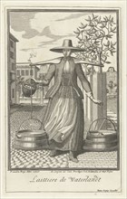 Milkmaid from Waterland, Pieter van den Berge, Pieter Persoy, Jaques Le Moine de lâ€ôEspine, 1669 -