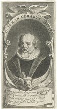 Portrait of John Gerarts, Pieter Holsteyn (II), in or after 1637 - 1673