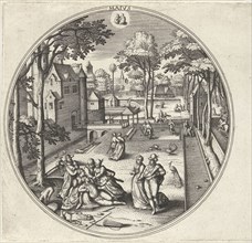 May, Adriaen Collaert, Hans Bol, Hans van Luyck, 1578 - 1582