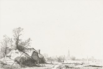 Copy of a print by Rembrandt, print maker: William Young Ottley, Dating 1828