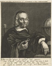 Portrait of FranÃ§ois Hideous, Hendrik Bary, 1657 - 1707