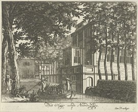 North side of Soestdijk Palace, The Netherlands, Hendrik de Leth, unknown, 1725 - 1747