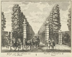 Gateway to Lake House in Maarssen, The Netherlands, Hendrik de Leth, c. 1740