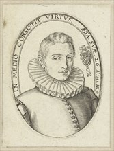 Portrait of a 26-year-old man, Hendrick Goltzius, 1585