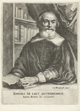 Portrait of Johannes de Laet at the age of sixty, print maker: Jan Gerritsz. van Bronchorst, 1641 -