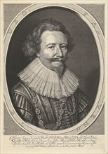 Portrait of Floris II, Count of Pallandt, print maker: Willem Jacobsz. Delff, Michiel Jansz van