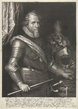 Portrait of Maurits, Prince of Orange, Willem Jacobsz. Delff, Philips Jacobsz van Steenwegen, 1607