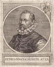 Portrait of Peter van Opmeer, at the age of 60, attributed to Johannes Wierix, 1611