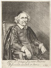 Portrait of Nicholas Tulp, Jan de Bisschop, 1638 - 1671