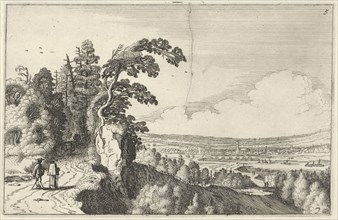 View of a valley, Jan van de Velde (II), 1616