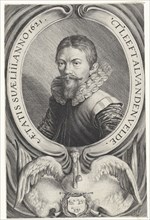 Portrait of Jan van de Velde I, Jan van de Velde II, 1621