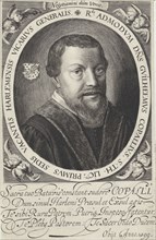 Portrait of William Copallius, Roman Catholic clergyman in Haarlem, The Netherlands, print maker: