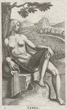 Water Nymph Lerna, Philips Galle, 1587