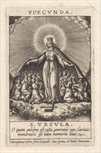 Virtue of the fertile ones, Hieronymus Wierix, 1563 - before 1619