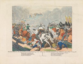 The fall of Frederick William, Duke of Brunswick, 1815, Anonymous, Friedrich Campe, 1815