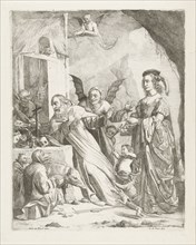 The Temptation of Saint Anthony, Guillaume Duvivier (17e eeuw), c. 1660 - c. 1670