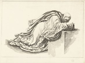 Kneeling figure, Joannes Bemme, David PiÃ¨rre Giottino Humbert de Superville, in or before 1813