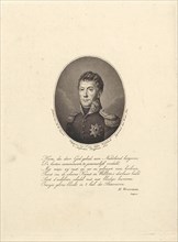 Portrait of Frederick William I (king of the Netherlands), Willem van Senus, Marten Westerman, J.
