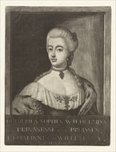 Portrait of Wilhelmina of Prussia, Rienk Jelgerhuis, 1770