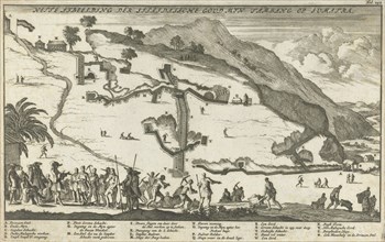Mine Tambang to Sumatra, Caspar Luyken, Willem van de Water, 1694