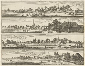View Amstelveen, Locks, Sloterdijk and Osdorp, The Netherlands, Jan Luyken, Abraham Wolfgang,