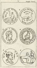 Eight medals, V, Hendrick and Dirk Boom Jan Luyken, 1679